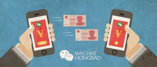 Med WeChat kan användare enkelt skicka hongbaos till varandra